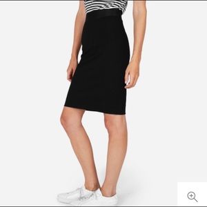 The Stretch Ponte Tube Skirt